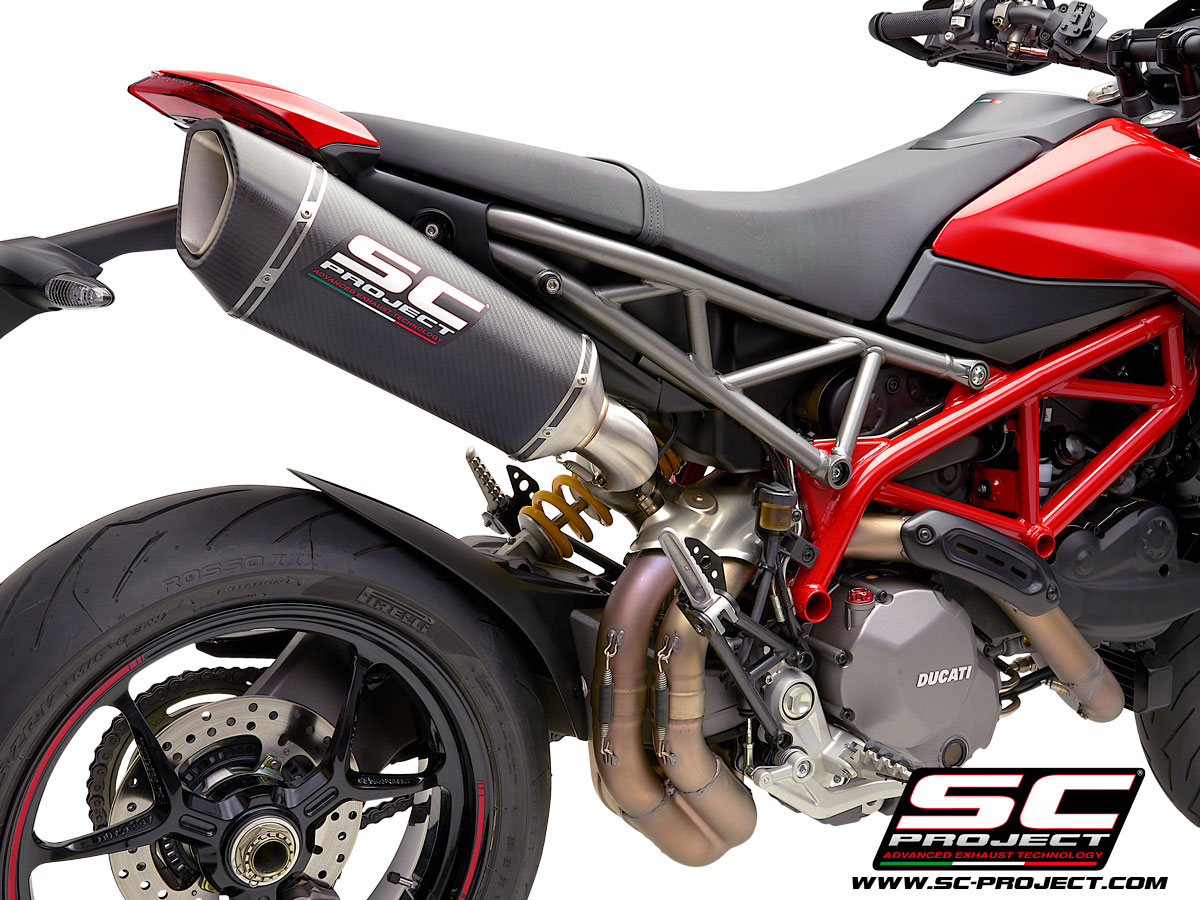 Sc Project Sc R Muffler Carbon Fiber Slip On Exhaust For Ducati