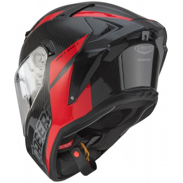 CABERG DRIFT EVO 2 CARBON NOVA RED HELMET