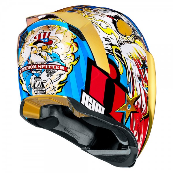 ICON AIRFLITE FREEDOM SPITTER HELMET