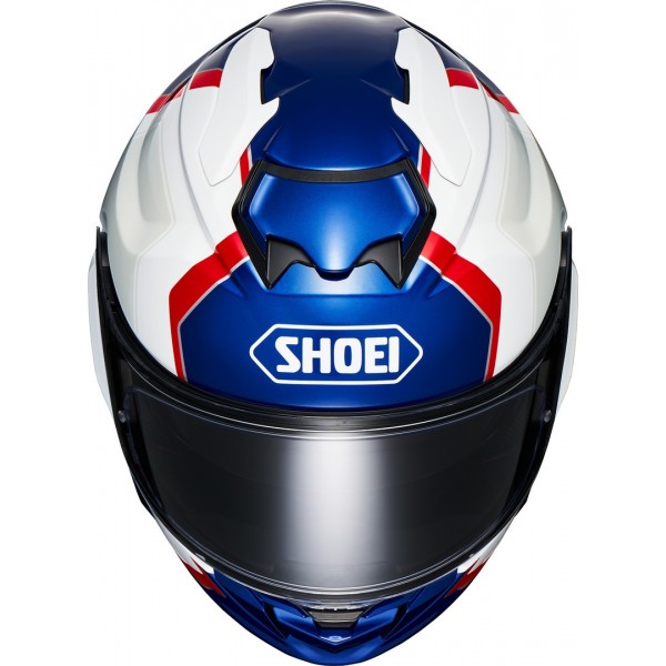 SHOEI GT AIR 3 REALM TC-10 WHITE BLUE RED HELMET