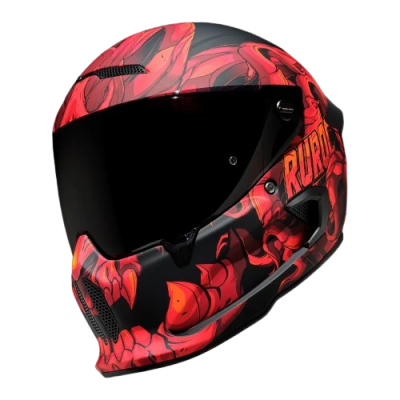 RUROC ATLAS 4.0 STREET EL DIABLO HELMET