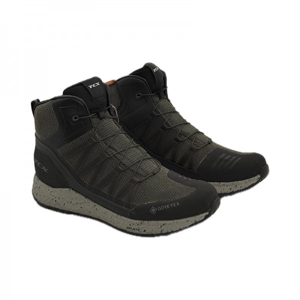 TCX SPEEDTREK GORE-TEX GREEN GREY SHOES