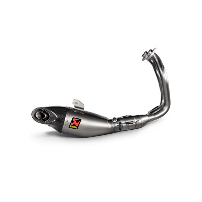 AKRAPOVIC RACING LINE TITANIUM EXHAUST FOR KAWASAKI Z650 2023 - 2025 PART # S-K6R14-HEGEHT/2