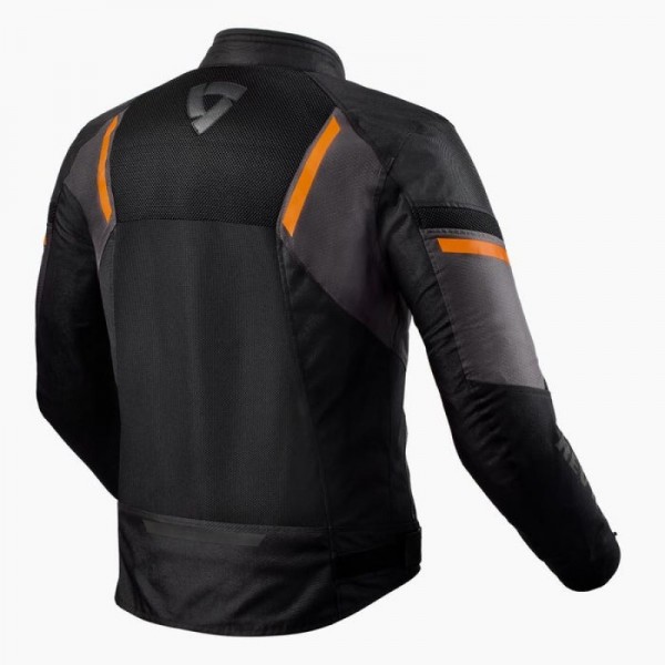 Revit Gt-R Air 3 Black-Neon Orange Jacket
