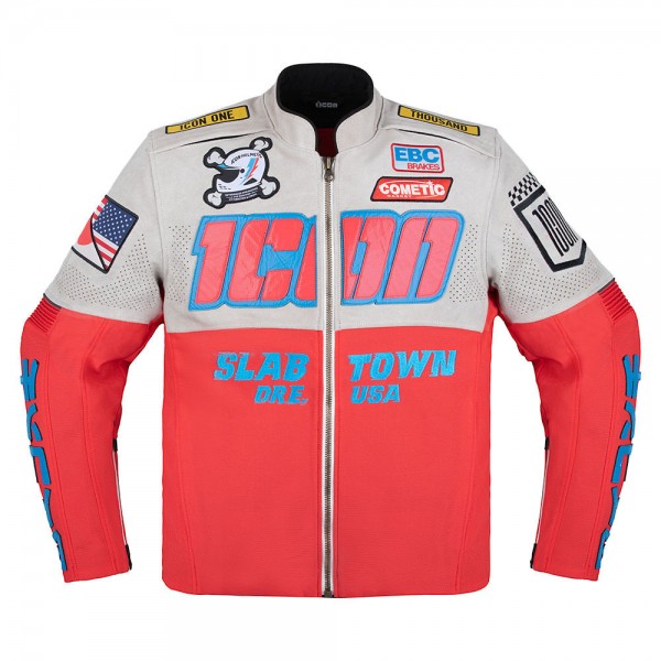 ICON SLABTOWN INTERCEPT 84 RED JACKET