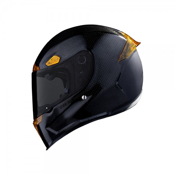 ICON AIRFRAME PRO CARBON 4TRESS YELLOW HELMET