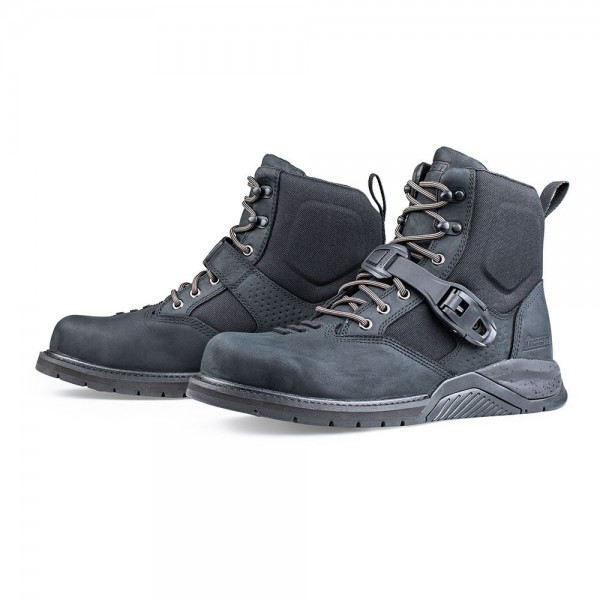 ICON SUPERDUTY6 SAFETY TOE BLACK BOOTS