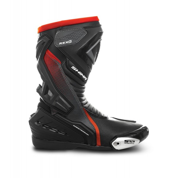 Shima Rsx-6 Black Red Boots 