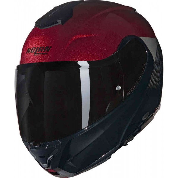 NOLAN X-1005 ULTRA CARBON VERNICIATURA SPECIALE RED HELMET