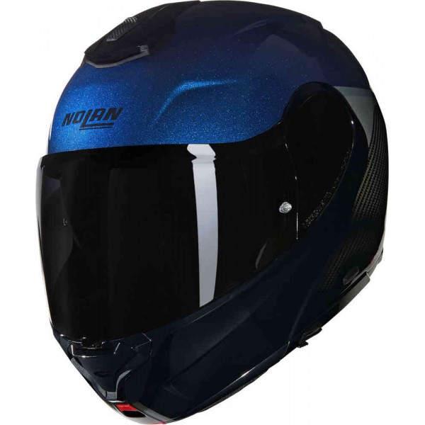 NOLAN X-1005 ULTRA CARBON VERNICIATURA SPECIALE BLUE HELMET