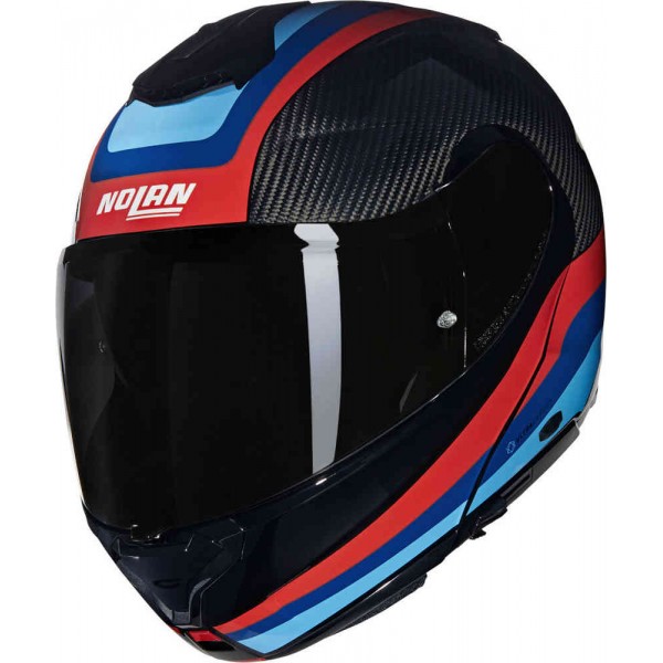 NOLAN X-1005 ULTRA CARBON GRAND TOUR BLUE HELMET