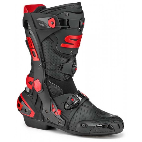 SIDI REX AIR 24 BLACK RED BOOTS