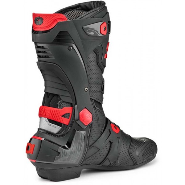 SIDI REX AIR 24 BLACK RED BOOTS