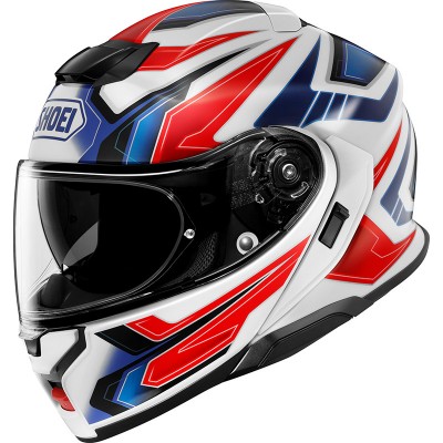 SHOEI NEOTEC 3 ANTHEM TC-3 RED BLUE HELMET
