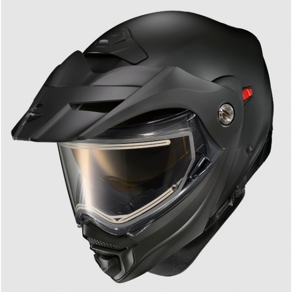 SCORPION USA EXO-AT960 SOLID ELECTRIC MATTE BLACK HELMET