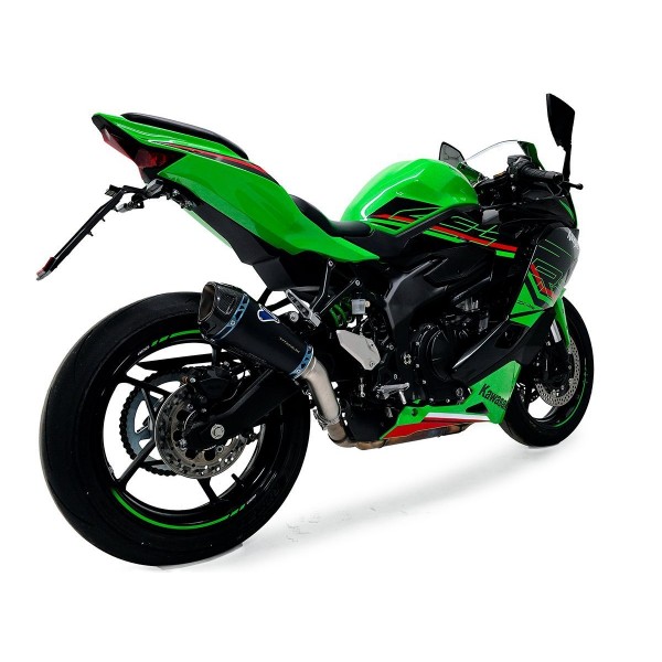 TERMIGNONI RELEVANCE CONICO TITANIUM BLACK SILENCER FOR KAWASAKI ZX-4RR 2024-2025  PART # K093SO0640INC