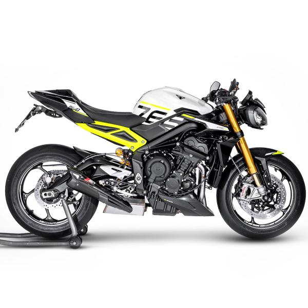 ZARD RACING STAINLESS FULL KIT FOR TRIUMPH STREET TRIPLE 765 RS 2023-2024 PART # ZTP103S00SCR