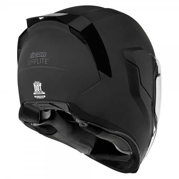 ICON AIRFLITE RUBATONE BLACK HELMET