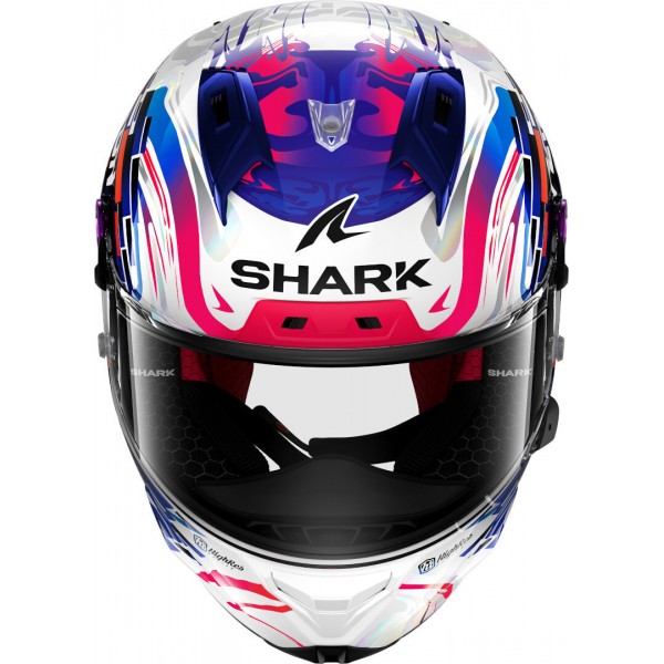 SHARK AERON GP REPLICA ZARCO FRANCE PURPLE HELMET