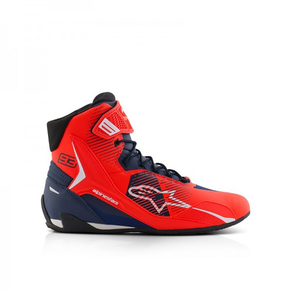 ALPINESTARS MM93 FASTER 4 FLUO RED SHOES
