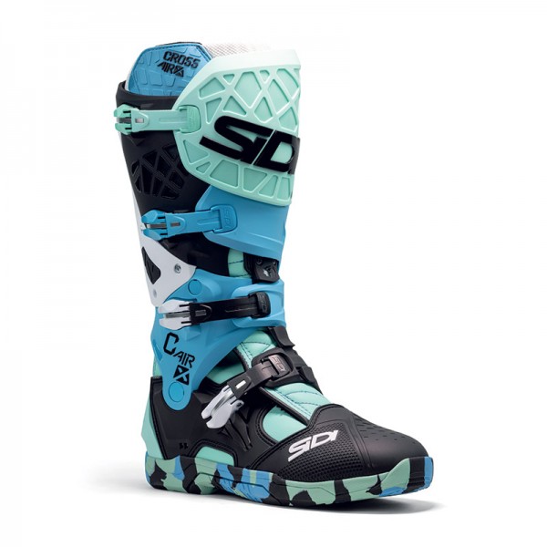 SIDI CROSSAIR X BOTTES MESSY CYAN BOOTS