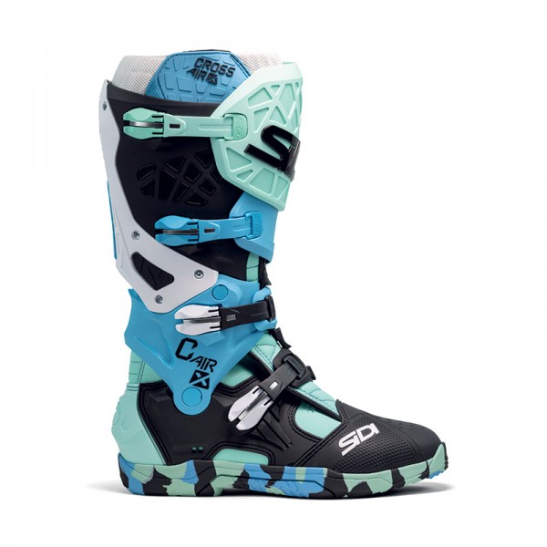 SIDI CROSSAIR X BOTTES MESSY CYAN BOOTS