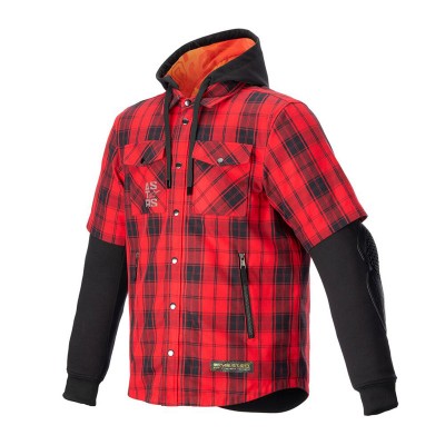 ALPINESTARS MO.ST.EQ TARTAN RED JACKET