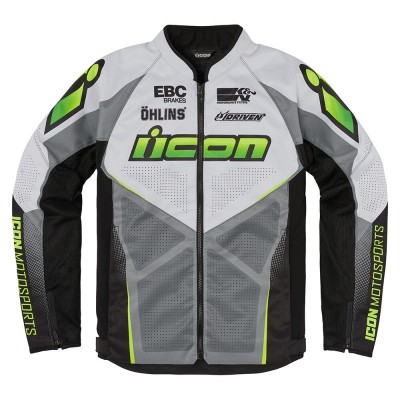 ICON HOOLIGAN ULTRABOLT HI-VIZ JACKET