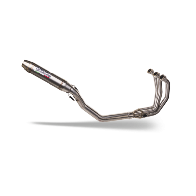 GPR EXHAUST DEEPTONE INOX COMPLETE RACING EXHAUST SUPPLIED WITH DB KILLER FOR TRIUMPH DAYTONA 660 2023-2025 PART # E5.T.100.RACEDB.DE