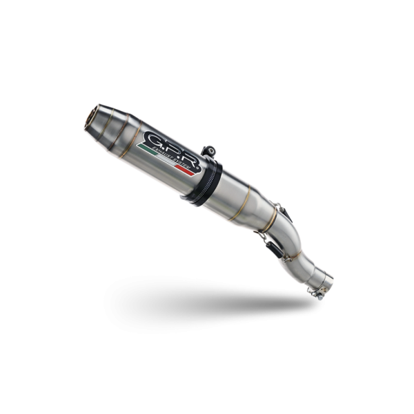 GPR EXHAUST DEEPTONE INOX COMPLETE RACING EXHAUST SUPPLIED WITH DB KILLER FOR TRIUMPH DAYTONA 660 2023-2025 PART # E5.T.100.RACEDB.DE
