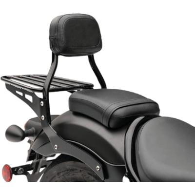 COBRA BLACK ROUND FOR HONDA GROM PART # 82-97435