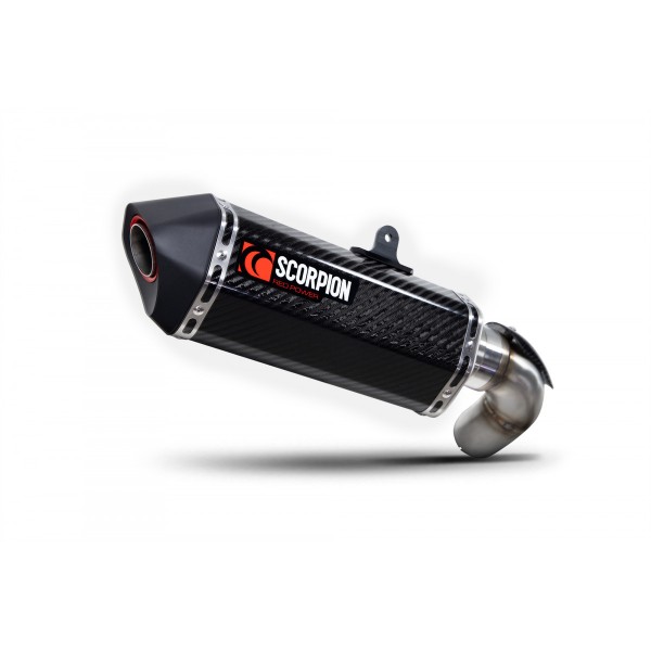 SCORPION SERKET PARALLEL CARBON FIBRE EXHAUST FOR KAWASAKI NINJA 1000 SX 2020-2025 PART # RKA137CEO