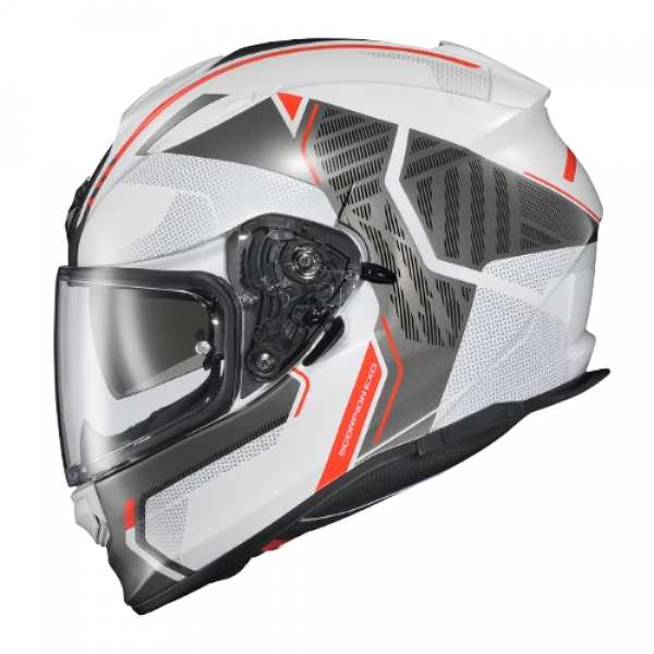 SCORPION USA RYZER SWITCH WHITE/GREY HELMET