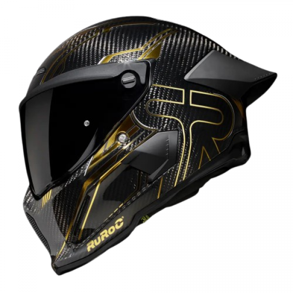 RUROC ATLAS 4.0 TRACK TITAN GOLD HELMET