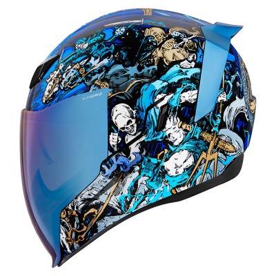 ICON AIRFLITE 4 HORSEMEN BLUE HELMET
