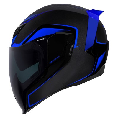 ICON AIRFLITE CROSSLINK BLUE HELMET