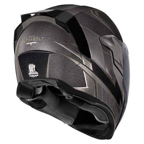 ICON AIRFLITE ULTRABOLT BLACK HELMET
