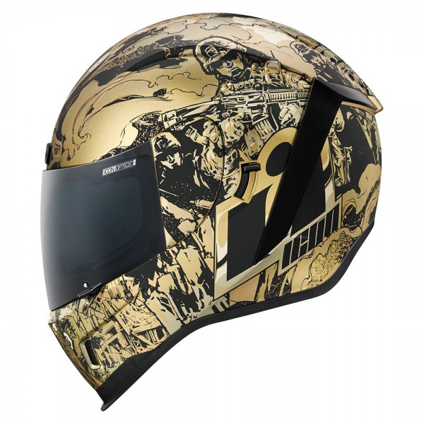 ICON AIRFORM GUARDIAN GOLD HELMET