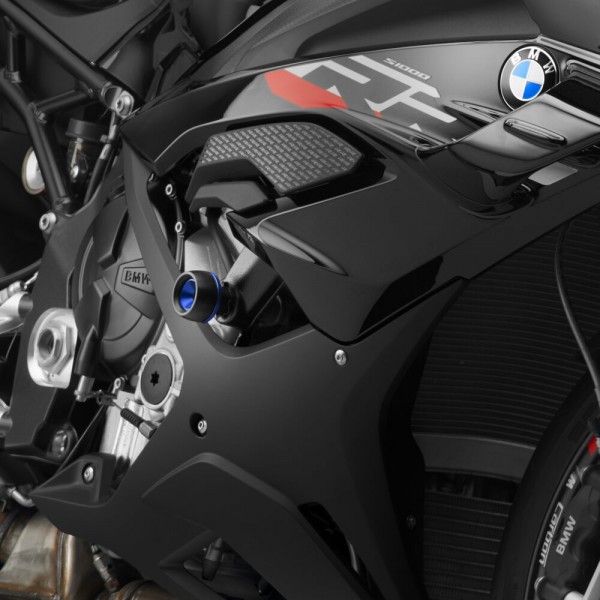RIZOMA SILVER ANODIZED SIDE SLIDERS KIT LEFT/RIGHT (PAIR) FOR BMW S1000 RR 2023-2024