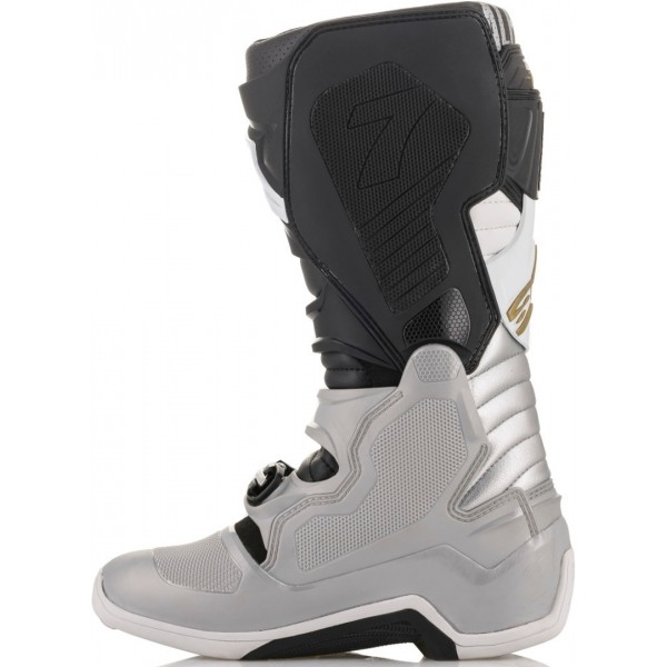 ALPINESTARS TECH 7 BLACK SILVER GOLD BOOTS