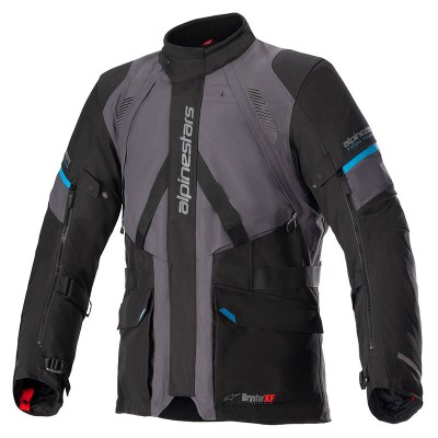 ALPINESTARS MONTEIRA DRYSTAR XF GREY BLUE JACKET