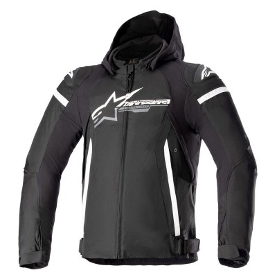 ALPINESTARS ZACA WATERPROOF BLACK WHITE JACKET