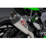 YOSHIMURA AT2 STAINLESS SLIP-ON EXHAUST FOR KAWASAKI ZX-4RR 2023 PART # 14720BP520
