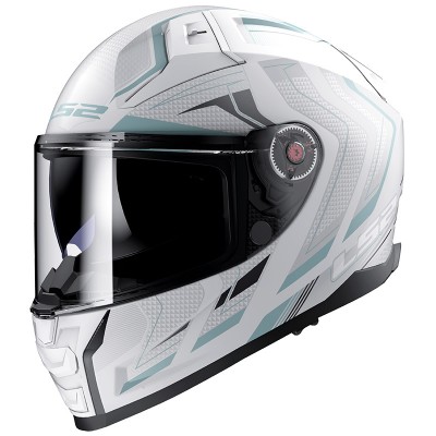 LS2 FF811 VECTOR 2 ALIZER WHITE HELMET