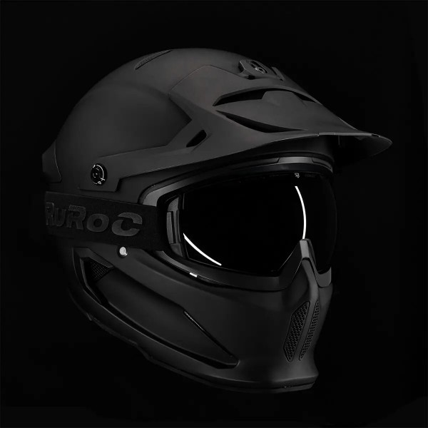 RUROC BERSERKER GOGGLE LENS BLACK VISOR