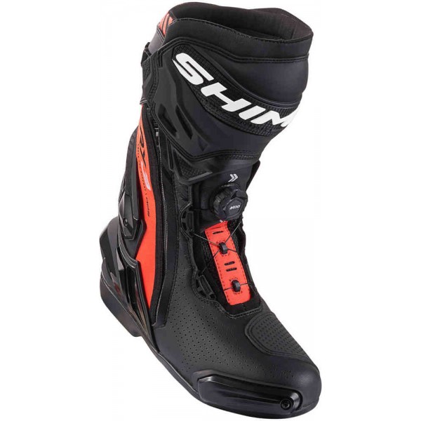 SHIMA VRX-3 BLACK RED WHITE BOOTS