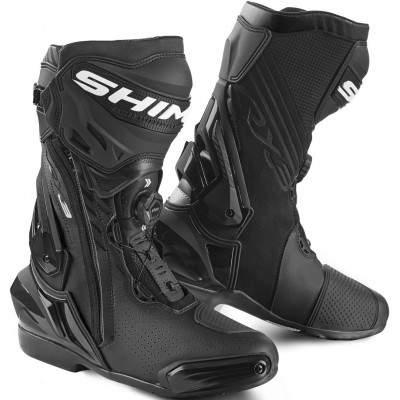SHIMA VRX-3 BLACK WHITE BOOTS