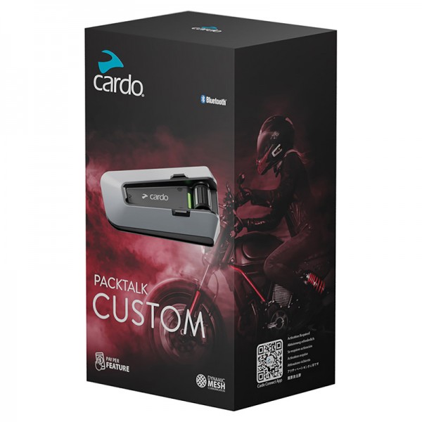 CARDO PACKTALK CUSTOM SINGLE INTERCOM