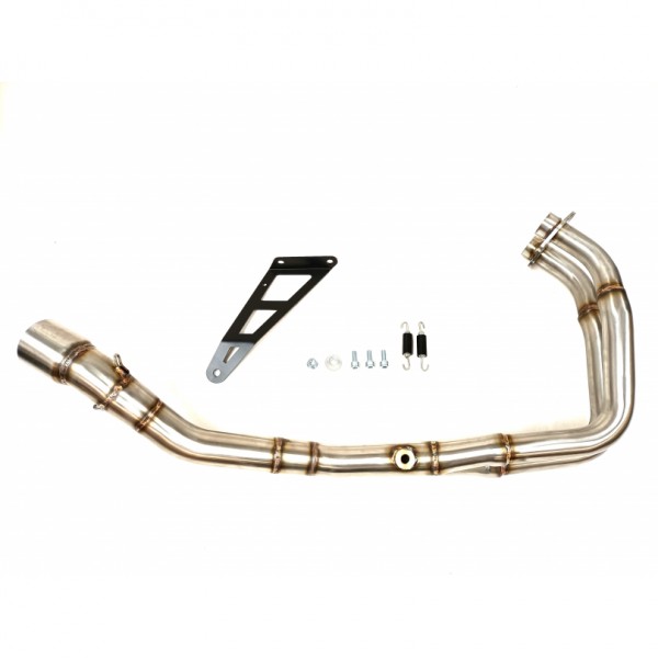 IXIL VTI HEXOVAL TITANIUM RACE FULL SYSTEM EXHAUST FOR KAWASAKI Z 500 / NINJA 500 2024 PART #  OK7540VTR