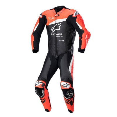 ALPINESTARS GP PLUS V4 BLACK RED WHITE SUIT